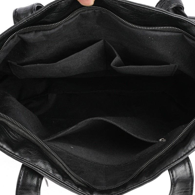 Bolsa Clássica de Couro -  Valerian