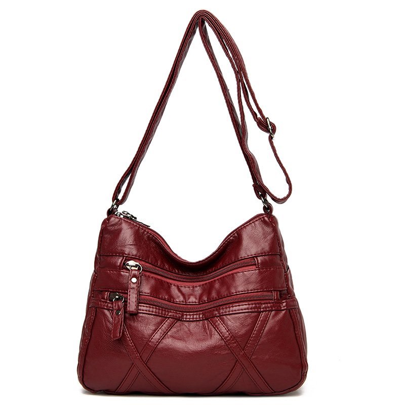Bolsa de Couro Transversal - Letícia