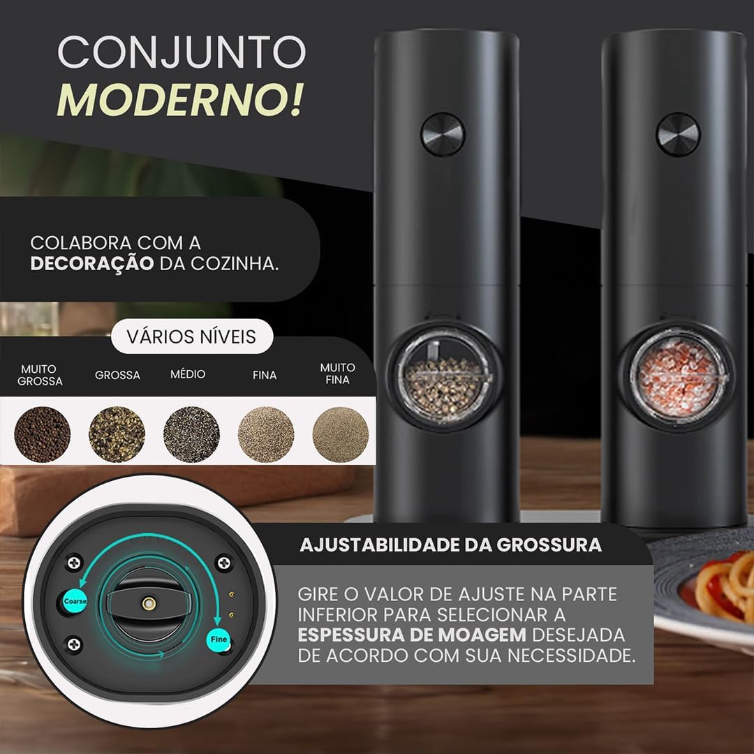 Moedor Eletrico de Temperos