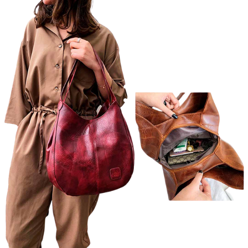 Bolsa De Couro Feminina - Euro