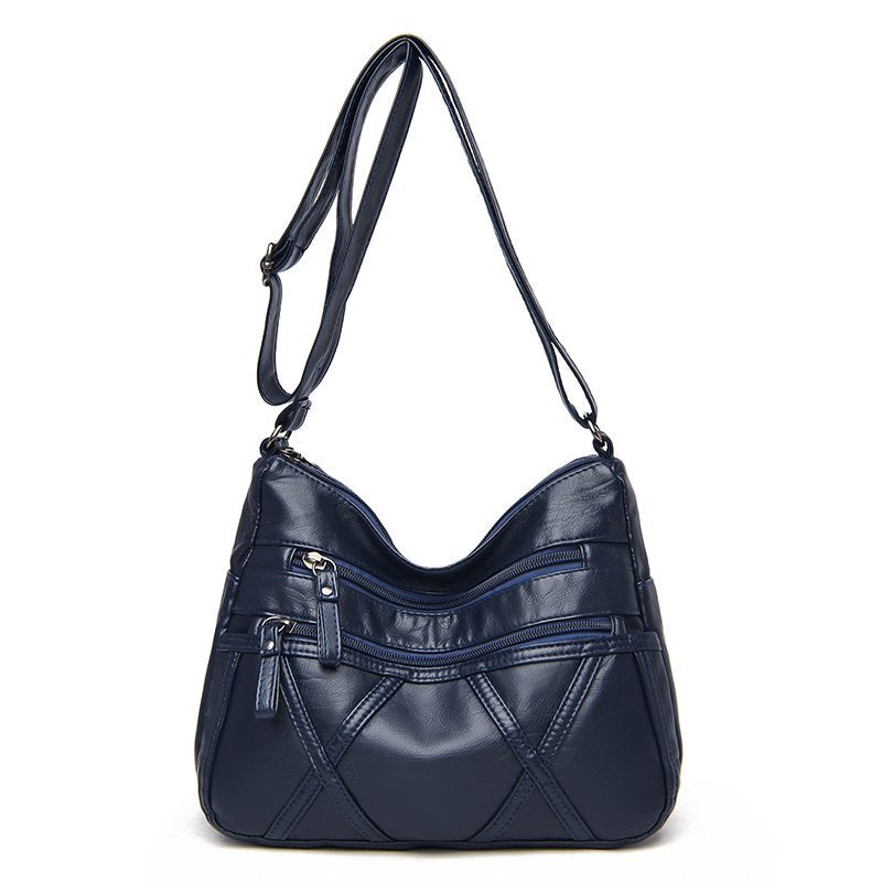 Bolsa de Couro Transversal - Letícia