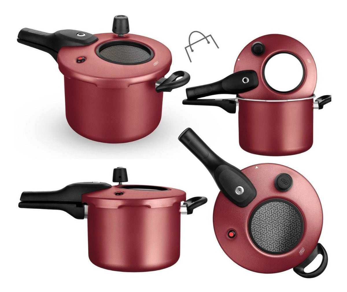 Panela de Pressão antiaderente com Visor 4.5 L MTA