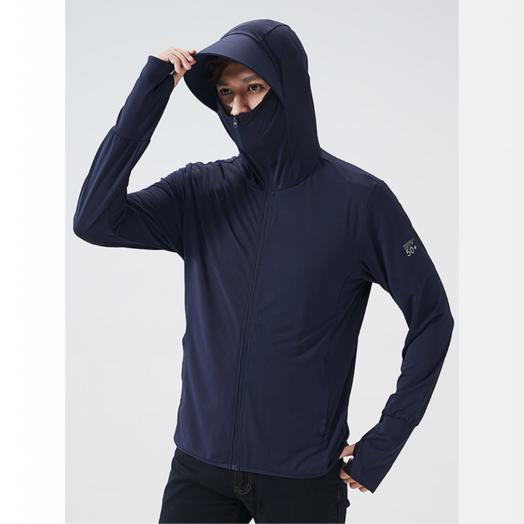 Jaqueta Ultra Ice - Unissex UV50+ Refrescante protegendo dos raios solares