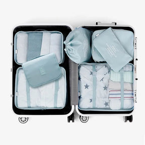 Kit Organizador De Malas Para Viagem Com 7 Peças