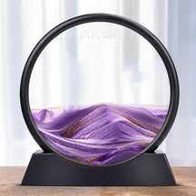 Quadro de Areia em Vidro Ampulheta 3D - Sandscape