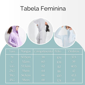Jaqueta Ultra Ice - Unissex UV50+ Refrescante protegendo dos raios solares