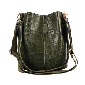 Bolsa De Couro - Crocodilo Tenent