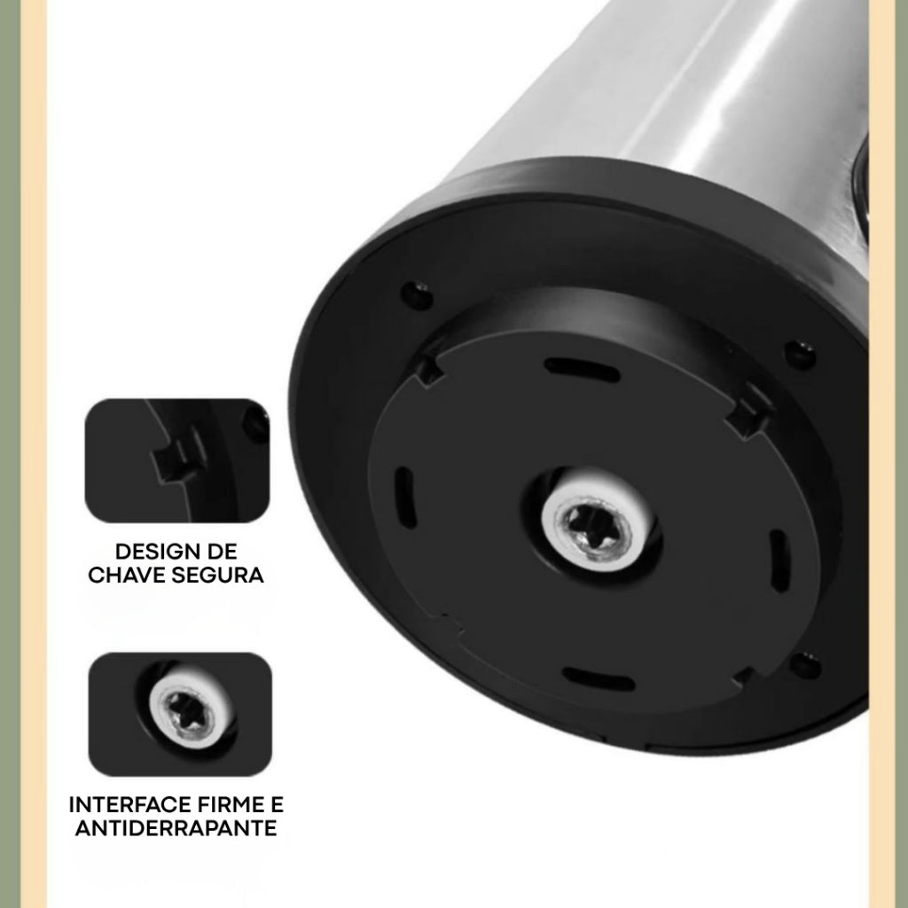 2 Litro Triturador De Alimentos Carne e Legumes Elétrico Multiprocessador 2 Modos Bivolt Inox Fácil De Limpar
