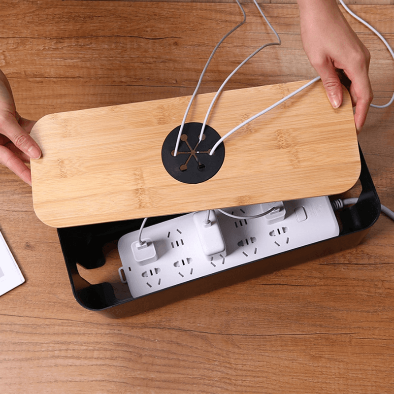 Caixa Organizadora Filtro de Linha Wooden