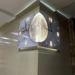 Relógio de Parede 3D Coleção Luna Home Design