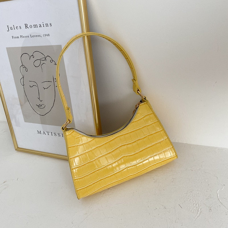 Bolsa de Ombro de Couro - Flower Luxury