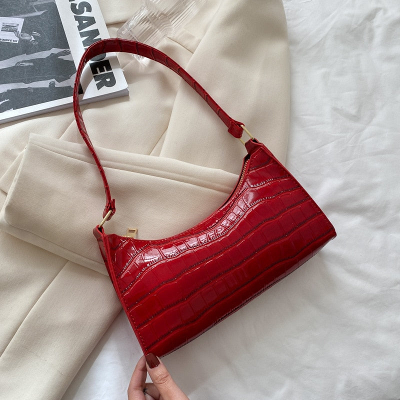 Bolsa de Ombro de Couro - Flower Luxury