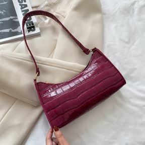 Bolsa de Ombro de Couro - Flower Luxury