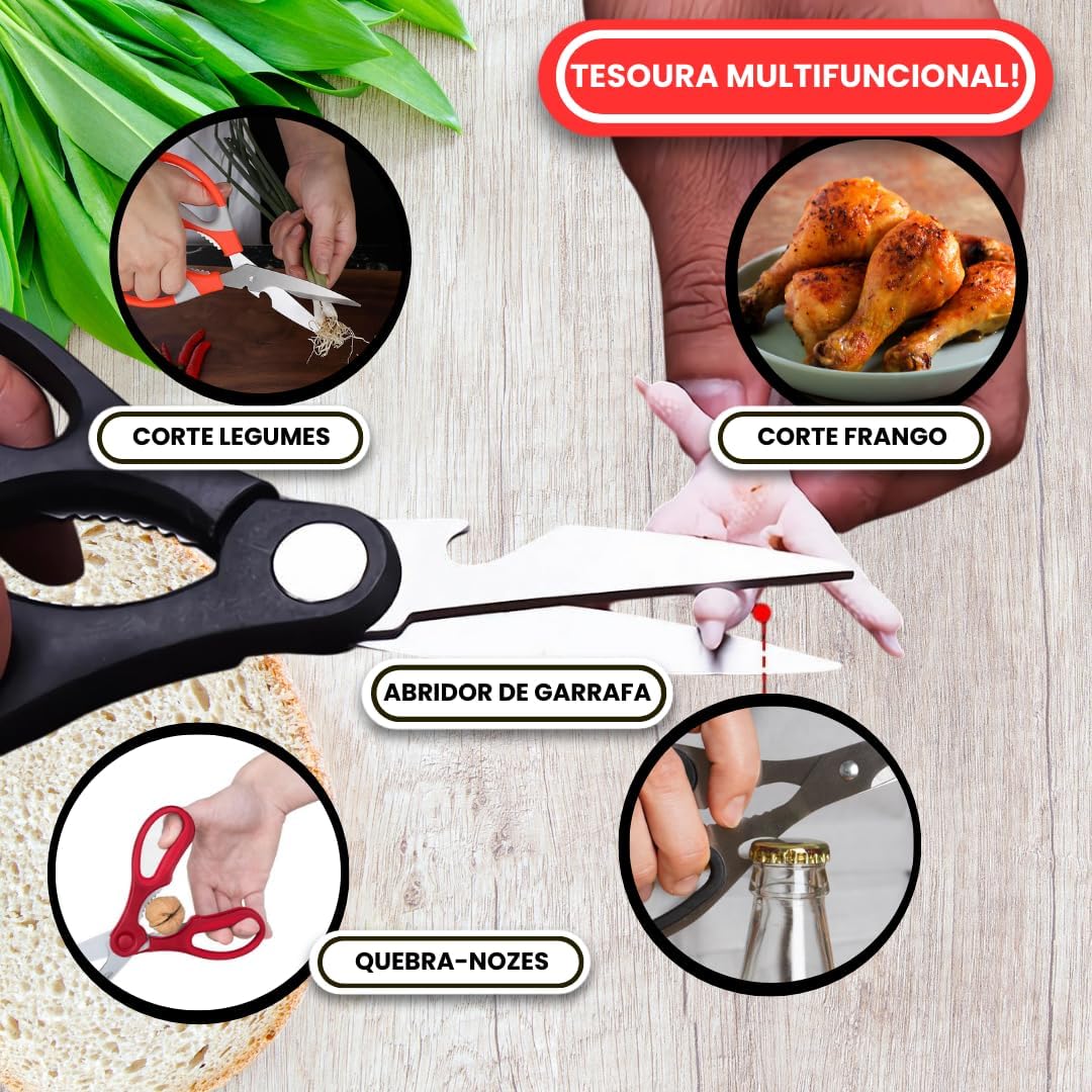 Kit Facas Easy Grill Master