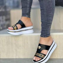 Sandália Plataforma  Feet Confort Luxury®