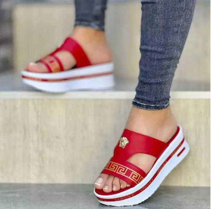 Sandália Plataforma  Feet Confort Luxury®