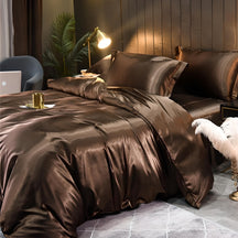 Diamond Dream Decor® Juego de cama de raso de seda