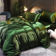 Diamond Dream Decor® Juego de cama de raso de seda