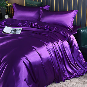 Diamond Dream Decor® Juego de cama de raso de seda
